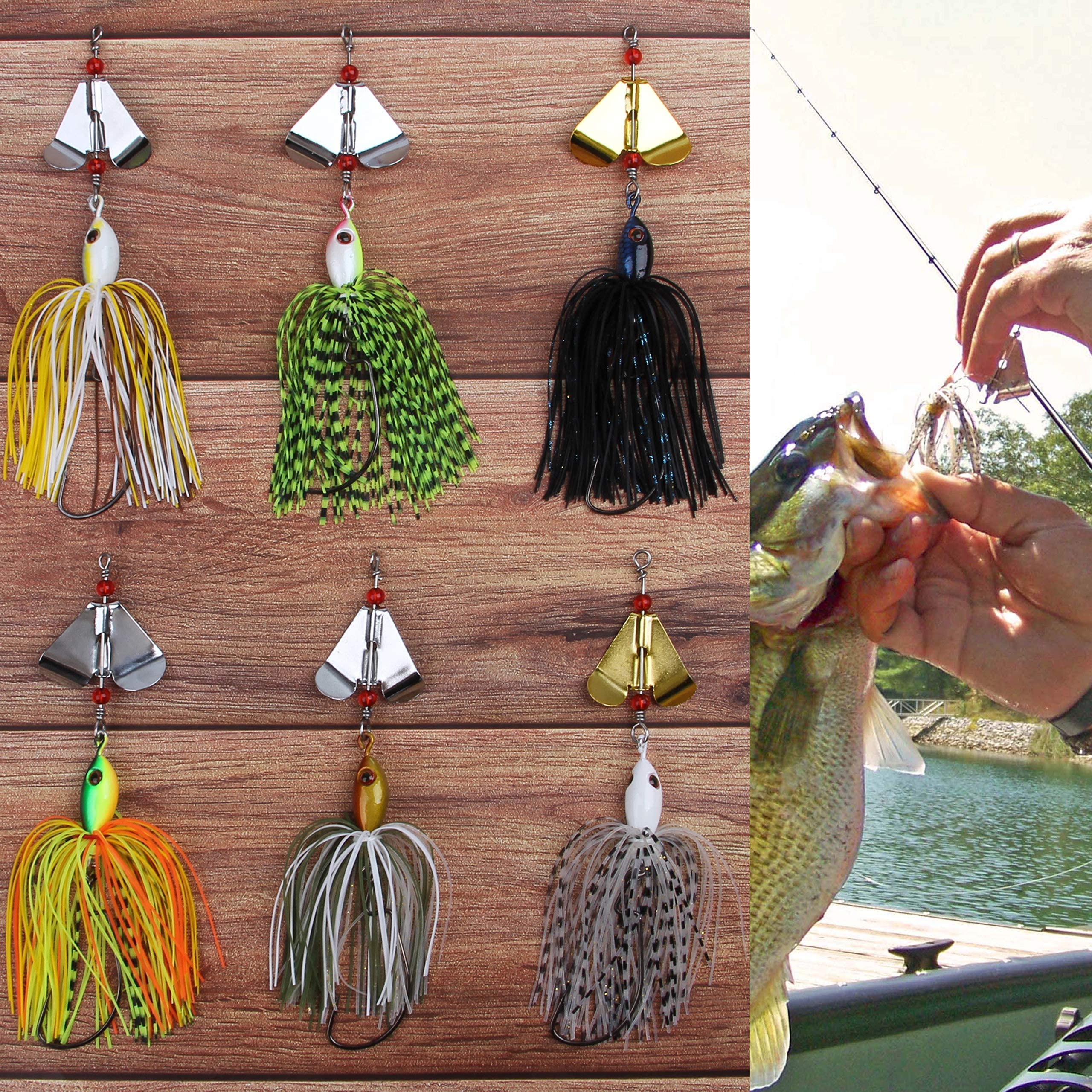 Proberos 5pcs Stainless Steel Fishing Bait Kit Lifelike Artificial Hooks Imitating Fish School Fishing Lures Baits Fishing Hooks for Bass, Freshwater Saltwater Fishing Fish Hunting Tools Proberos 5pcs Stainless Steel Fishing Bait Kit Lifelike Artificial Hooks Imitating Fish School Fishing Lures Baits Fishing Hooks for Bass, Freshwater Saltwater Fishing Fish Hunting Tools